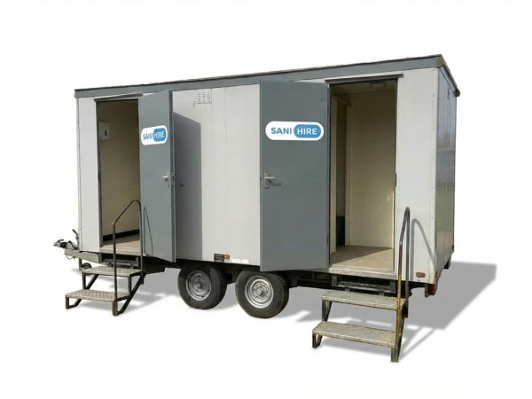 2+1 Wheeled Toilet Trailer