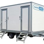 Wheeled Toilet Trailers